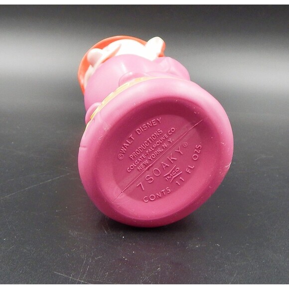 Soaky Bubble Bath Bottle Dopey Snow White Seven Dwarfs Walt Disney - Picture 6 of 9